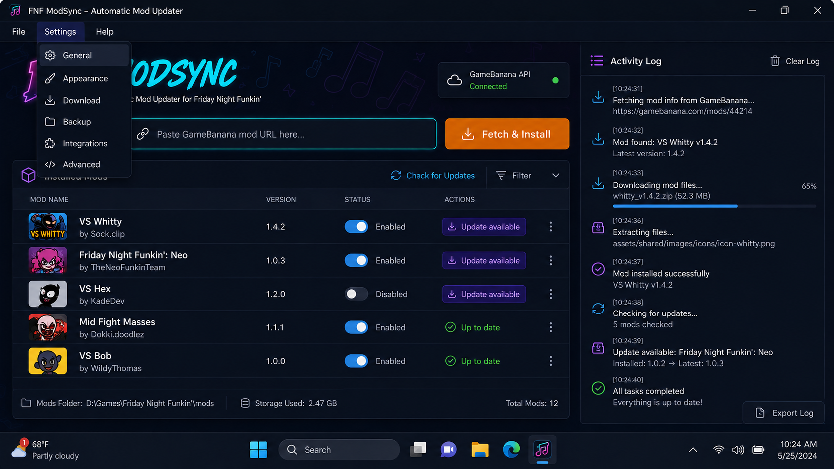 FNF ModSync Preview 2